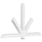 Ekena Millwork Kennewick Architectural Grade PVC Gable Bracket, 72"W x 42"H x 4"D x 4"F, 14/12 Pitch GBP072X42X0404KEN00 - alternate 1